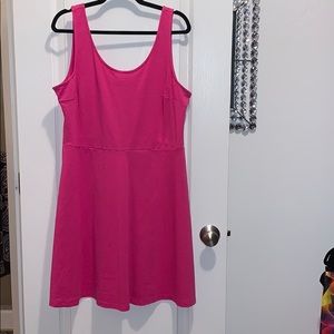 Sleeveless dress - pink